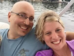 Rob and Lindsey on Lake